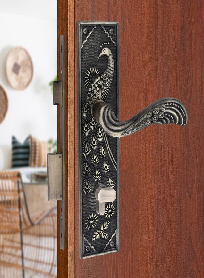 أتوم قفل باب نقر شديد التحمل من Atom بمفتاح أحادي الجانب لغرفة النوم، غرفة المعيشة، الباب الرئيسي، تشطيب نحاسي عتيق | 3 مفاتيح | طقم قفل للمنزل، الفندق، المكتب (MAYURCYOSK70) - Image 2